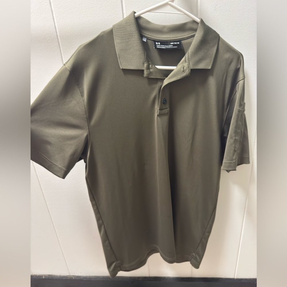 Under Armour Men's Olive Golf Polo